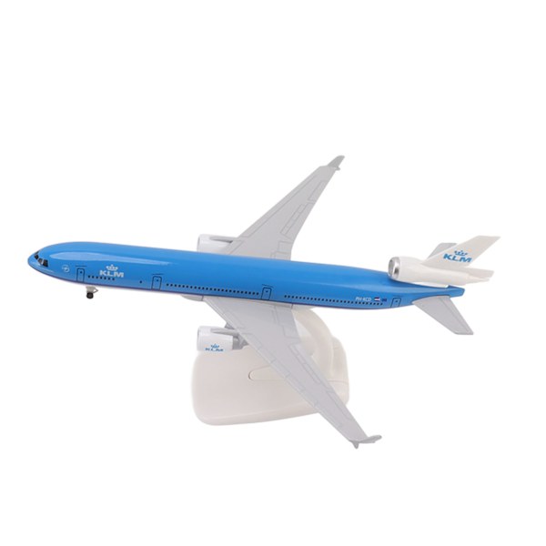 Metall Flygplansmodell Legering Simulerad Exakt Skala Stabil Bas Heminredning Plane Model 20cm