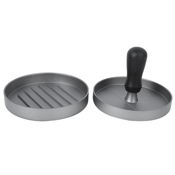 Zink Aluminiumlegering Non-stick hamburgerpressmaskin Verktyg för att göra biffar till kökstillbehör