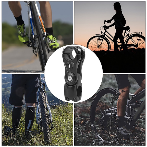 Justerbar Styrstamme i Aluminiumlegering til Mountainbike Cykler Dele Cykeltilbehør (31,8 * 95)