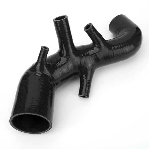 Silicone Intake Hose Pipe Increased Airflow Replacement for SEAT Leon Cupra R 1.8T AMK BAM Engine Black