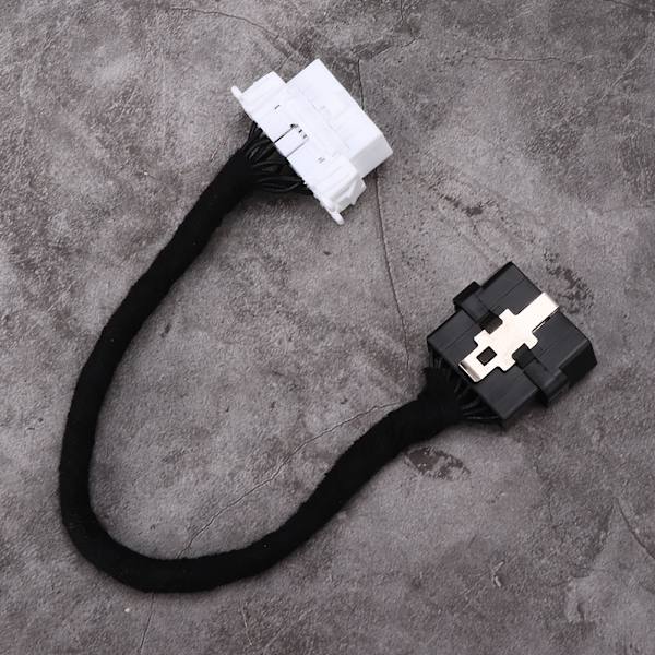OBD2 1-1 Interface Flanell Elektroniktråd OBD 16PIN Förlängningskabel