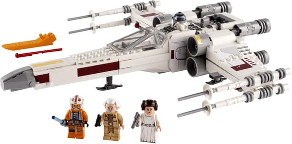Luke Skywalkerin X-siipihävittäjä 75301 Upea rakennuslelu