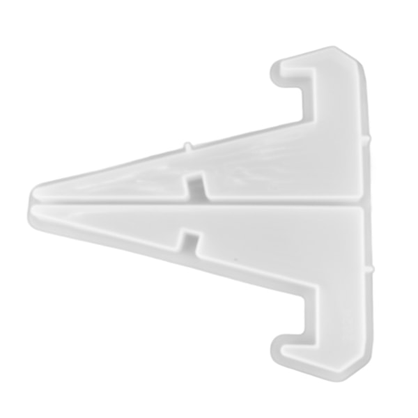 Tallerken Display Stand Silikoneform DIY Fleksibilitet Modstandsdygtighed Mobiltelefonholder Resin Form til Ur Tablet Stor