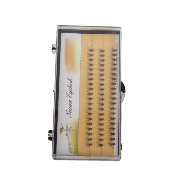 8mm Natural Makeup Individuella Kluster Ögonfransar Lösögonfransförlängning