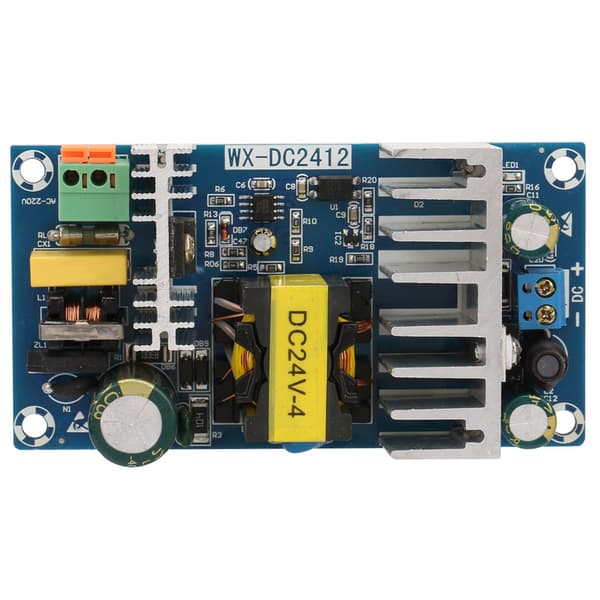 WX DC2412 100W Højeffekts Switching Strømforsyningsmodul AC85V 245V Input DC24V 4-6A Output
