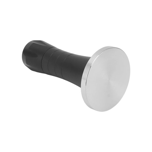 Coffee Tamper Omrörarsats Distributionsverktygssats 2 i 1 Handpressare för Home Svart 51mm