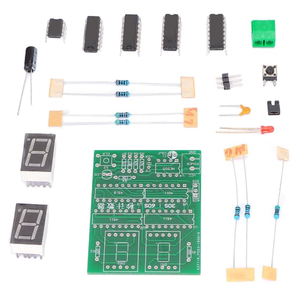 30‑60s Tællermodul Kit Digital Elektronik Teknologi Timer til Loddepraksis Læring
