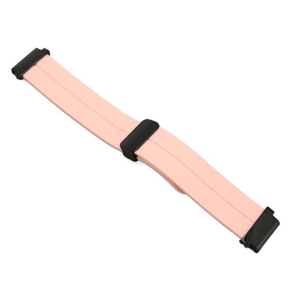 Urrem Vikbart Magnetisk Spænde Ur Remme Silikon Sportarmbånd til Fenix ​​7S/6S/5S 0.79in Rosa