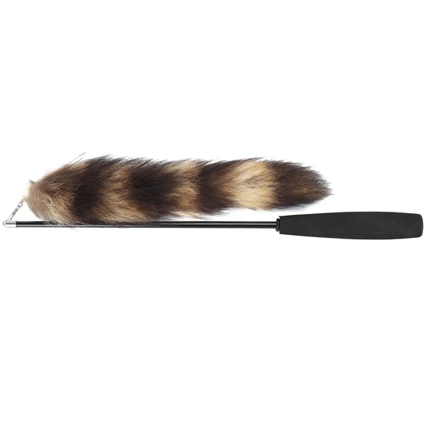 Cat Artificial Tail Playing Sticks Toy Pet Retractable Wand Funny Rod Interactive Toy