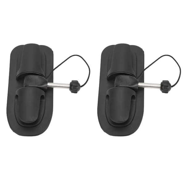 1 Pair Oar Holder Paddle Lock Support Universal for Inflatable Boat Kayak Canoe Dinghy Raft 0.4in Iron Core
