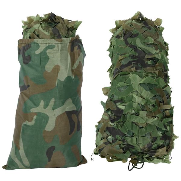 4x5m Utomhuscamping Jungle Camouflage Woodlands Camouflage Net Cover Blinds