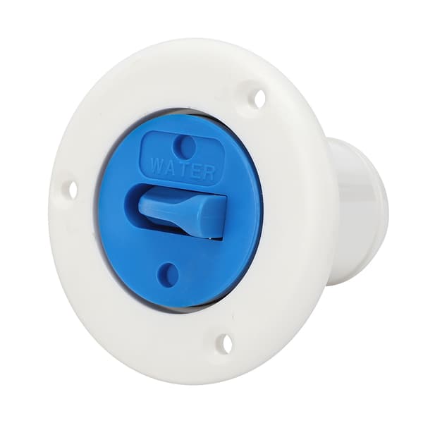 Plastic Water Hatch, Filling Accessory for Yacht RVs Conversion White