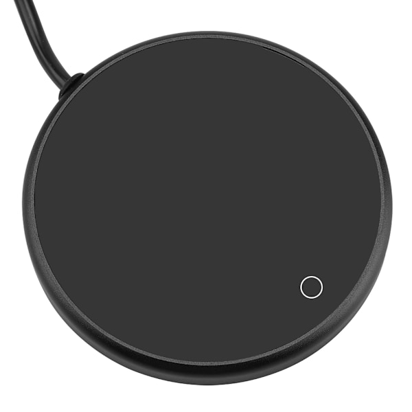 Sähköinen kupinlämmitin Työpöytä Tee Kahvi Maitomuki Lämmitysalusta 220-240V (musta EU-pistoke)