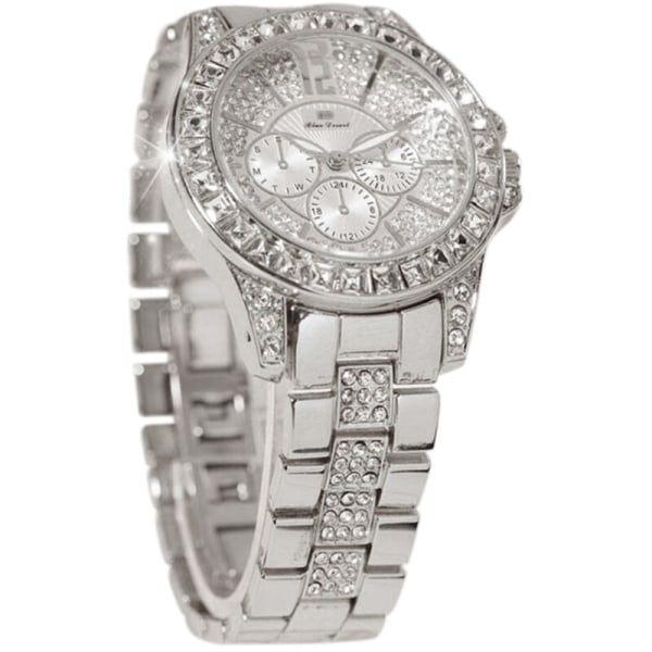 Lady Student Fashion Udsøgt armbåndsur til kvinder Elegant vandtæt ur, model: sølv