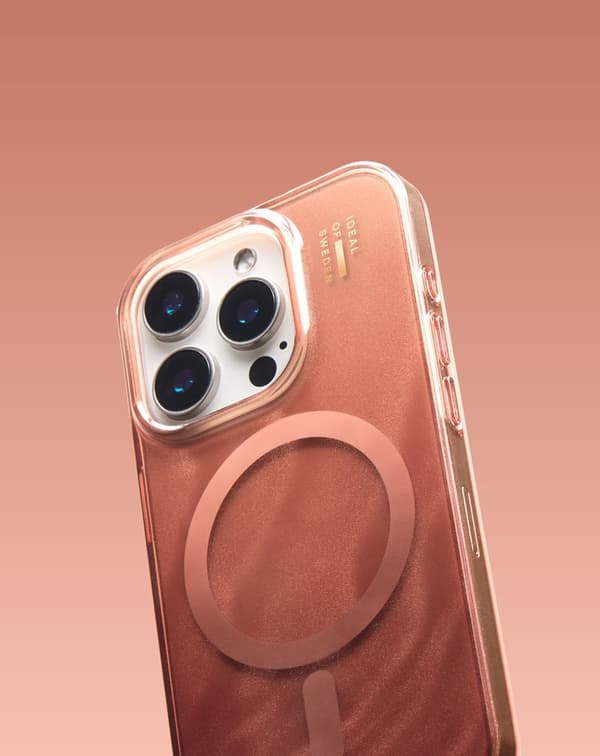 Clear Case MagSafe Kompatibel med iPhone 17 Mocha Mousse Brun brown