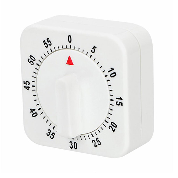 60-minutters timer Køkkenurpåmindelse Praktisk nedtællingstimer Mekanisk timer