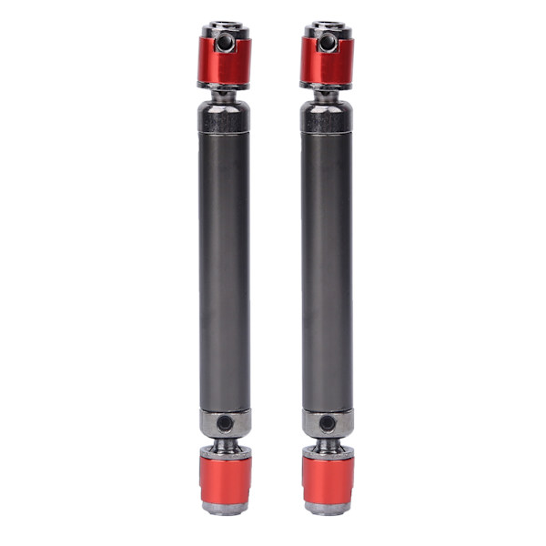 2 stk rustbeskyttet metalldrivaksel passer for Axial Scx/Phantom GMADE 4WD Series RC Crawler Car 110-150mm