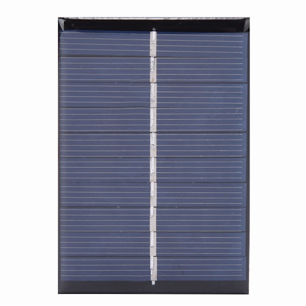 2 stk. 0,6W 5V Polysilicium Solpanel Opladning Strømbord Oplader til Små Strømapparater 80x55mm