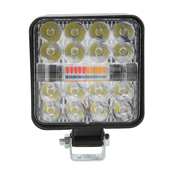 LED Arbejdslys 3000LM 9V‑60V IP67 Vandtæt 48W Universal Offroad Strobe Lampe til Bil Motorcykel Lastbil Kvadrat