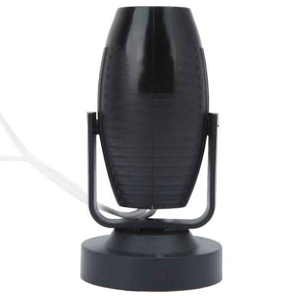AC85-265V LED Mini Bærbar Spotlight med Justerbar Vinkel Projektorlampe Strålelys til Bryllupstilbehør til Fest Scene (Sort Skal Hvidt Lys)