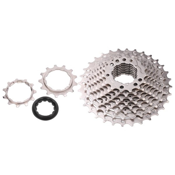Bike Freewheel 11‑32T 10 Speed Cassette Sprocket Bicycle Replacement Accessory Silver