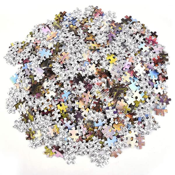 1000 Piece Jigsaw Puzzle for Adults Educational Games Brain Challenge Puzzle Decompression Toy