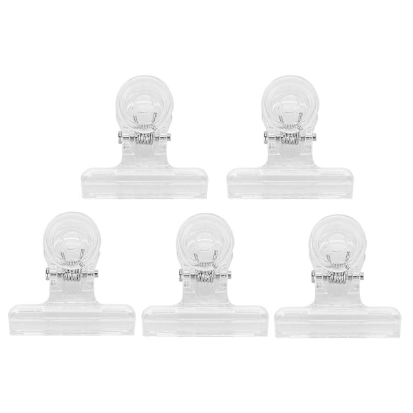 5 stk C-Curve Negleforlængelsesklemmer Multifunktionelle Plast Nail Art Tilbehør Transparent