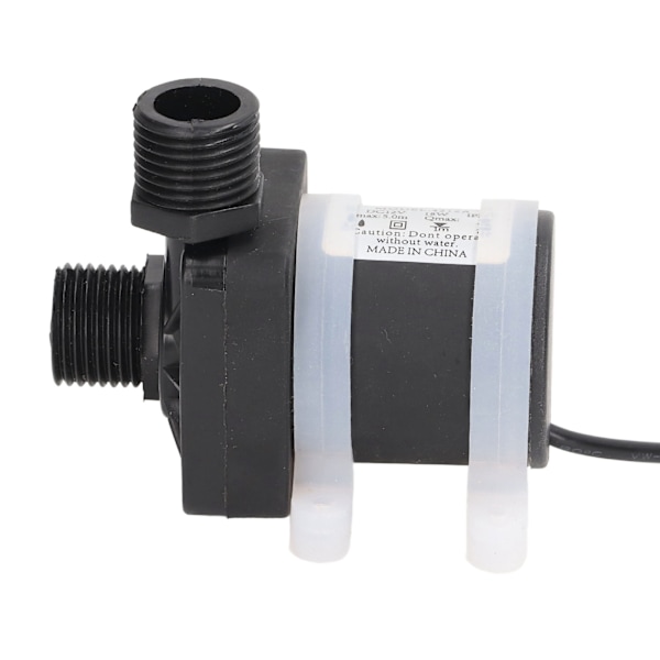 Liten nedsenkbar pumpe Sikker Stabil ytelse Energibesparende Stille fontenevannpumpe DC12V 20W 800L/h