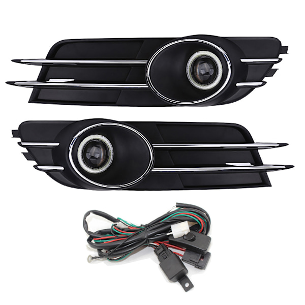 Auton etuosan puskurin sumuvalon säleikkö sumuvalon lamppusetti Audi A6 C7 2011-2015
