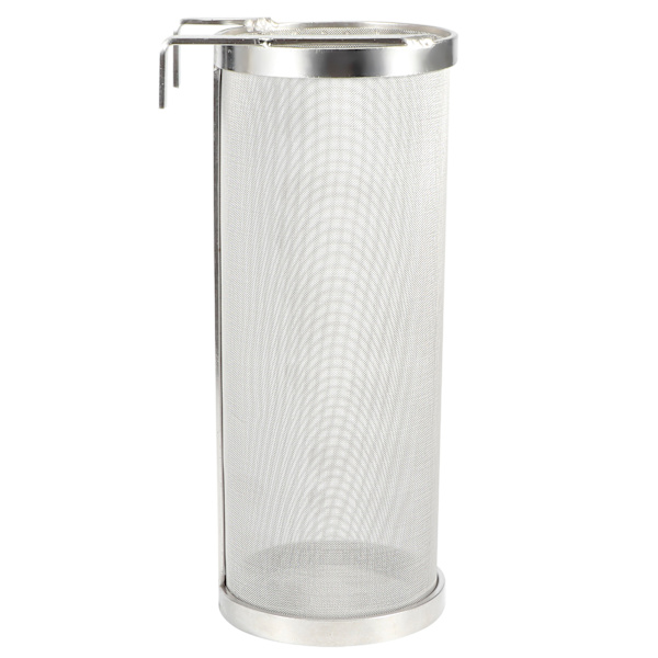 Ølbrygningsfilter 304 rustfrit stål Hjem Ølbrygningsnetfilter med krog 100 x 250