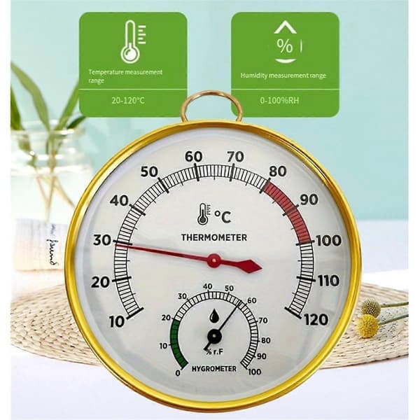 Saunatermometer og hygrometer nSaunatermometer og fugtighedsmåler