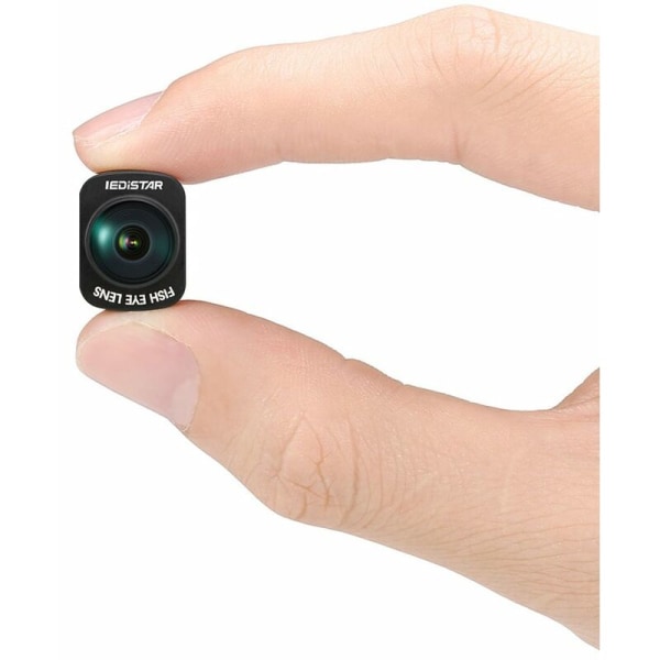 Magnetisk adsorpsjonstilbehør erstatning for håndholdt Fisheye-objektiv for DJI OSMO Pocket Gimbal-kamera, modell: Black Fisheye-objektiv
