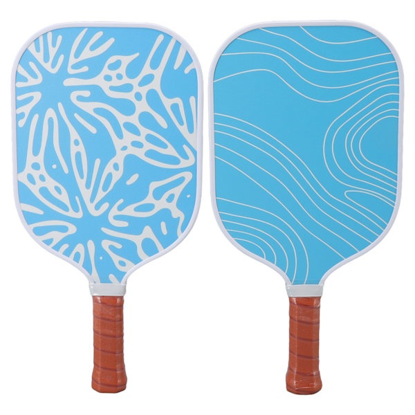 Pickleball-set Bärbar glasfiber Pickleball-paddlar och bollar utomhus honeycomb pickleball och racketar