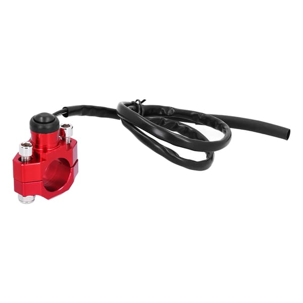 Motorstop Start Kill Switch med monteringsbagplade Universal til motorcykel ATV 7/8in styr