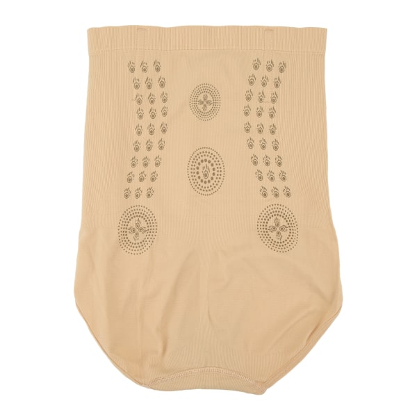 Body Shaping Shorts Hög midja Buken Tight underkläder Nylon Dam Höftlyftande kalsonger Hudfärg L (för 63-80 kg)