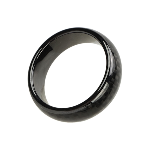 Bilnøglering Keramisk Kulfiber Vandafvisende Smart Finger Ring Nøgleudskiftning til Tesla Model 3 Y X S 12 21,4 mm/0,84 tommer ID