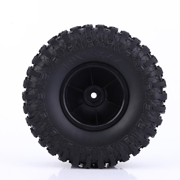 1/10 Universal RC Bil Däck Klättringsfordon Hjul Fjärrkontroll Bil Tillbehör 115mm Svart