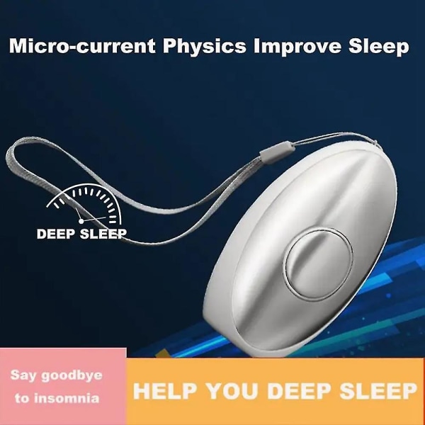 Sömnhjälp, mikroströmshandhållen sömnhjälp, lindra stress, lugna sömnen, lindra stress vid sömnlöshet, ångest och förbättra sömnkvaliteten