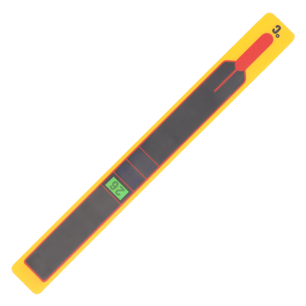 StickOn Digital Termometer Stripe Akvarium LCD Selvklebende Fiskedam Termometer Klistremerker (Termometer)