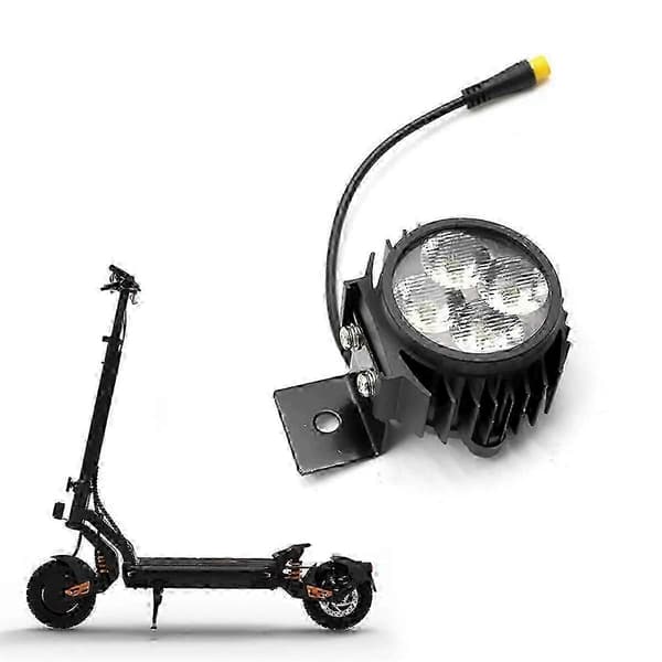 2X Kompatibel med Kukirin G2 MAX G2 PRO frontlykt elsparkesykkel styrelys frontlys erstatning