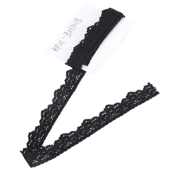 Spetsband Ensidig Våg Presentförpackning Dekorativ Kantband Sömnadstillbehör 1cm Bred 10 Yards Lång