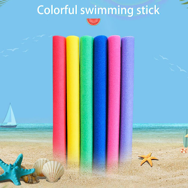 2 st Pool Noodles med 2 Kopplingar 59 tum Ihåliga Skum Pool Sim Noodles Skum Noodles