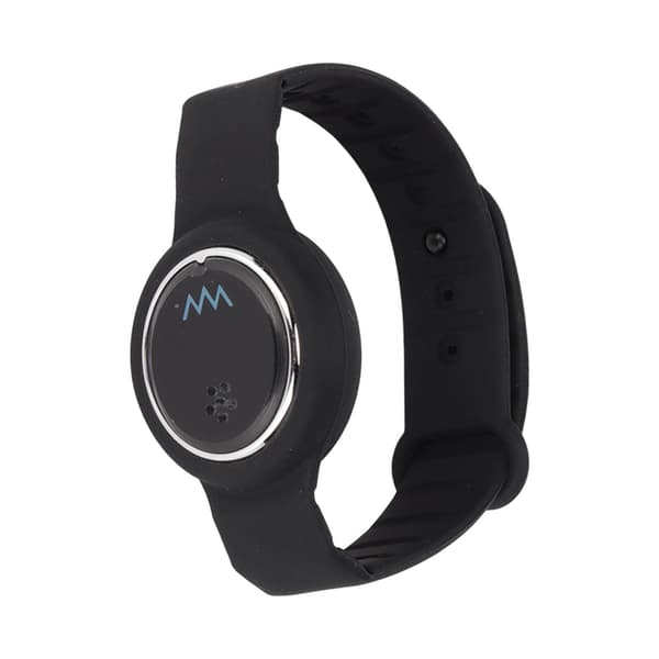 W8 Bluetooth Locator Realtids Bærbar 5V/1A Intelligent Tovejs Item Finder til Android Sort
