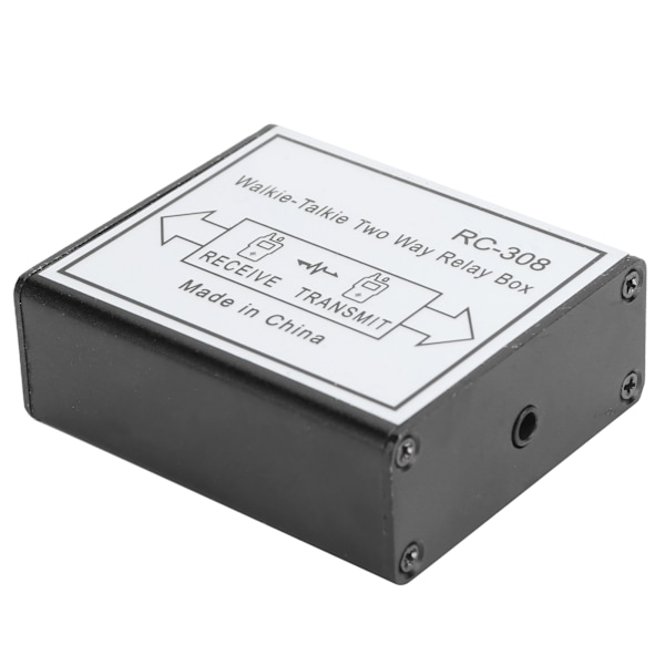 RC‑308 Tvåvägsradio Relä Intercom Reläbox UHF VHF K Port Handhållen Repeater Box