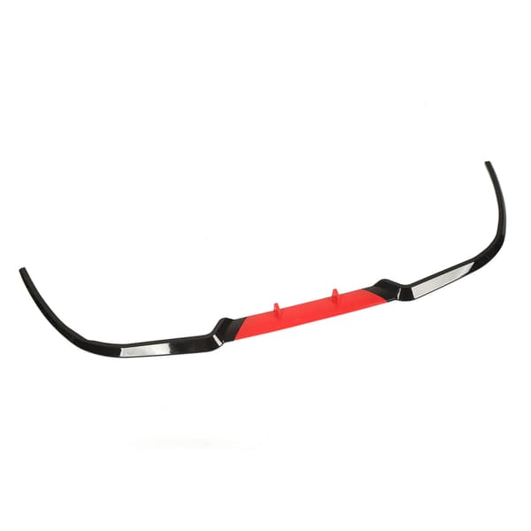 Frontfanger Lippe Slitasje-resistent Frontfanger Lippe Separator 114cm Erstatning for Seat Leon Rød