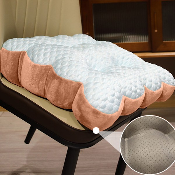 Firkantet Is Silke Pute Cookie Tatami Ryggpute Booster Setepute For Bil Kontor Hjem Fiske Rosa Kanin