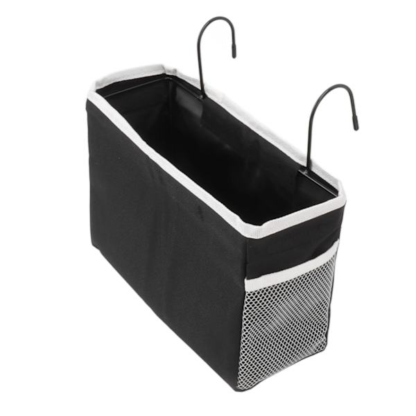 Säng förvaring Korg Krok Hängande Canvas Bag Rail Organisation Hylla för sovsal Office Vardagsrum