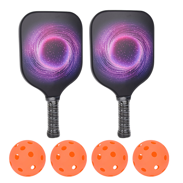 Professionelle Udendørs Sportsudstyr Carbonfiber Pickleball Paddel Rackets Bolde Sæt