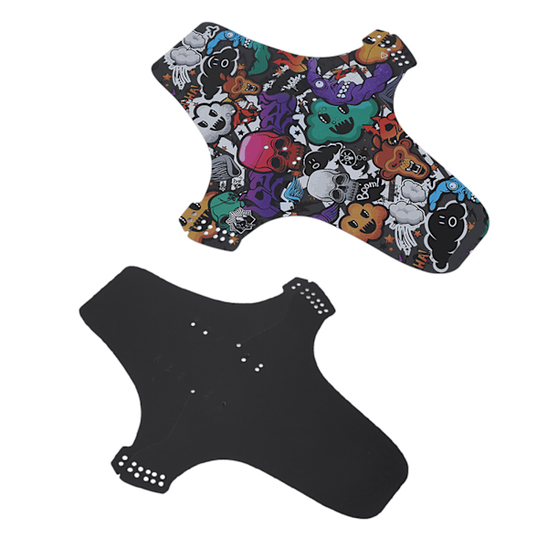 Road Mountain Bike Bakhjul Däck Stänkskärmar Cykel Mud Guard Fenders Tillbehör (H)