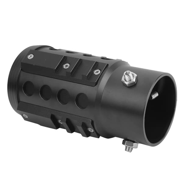 Racing udstødningsrør i aluminiumslegering - Universal 72 mm/2,8 tommer ydre diameter